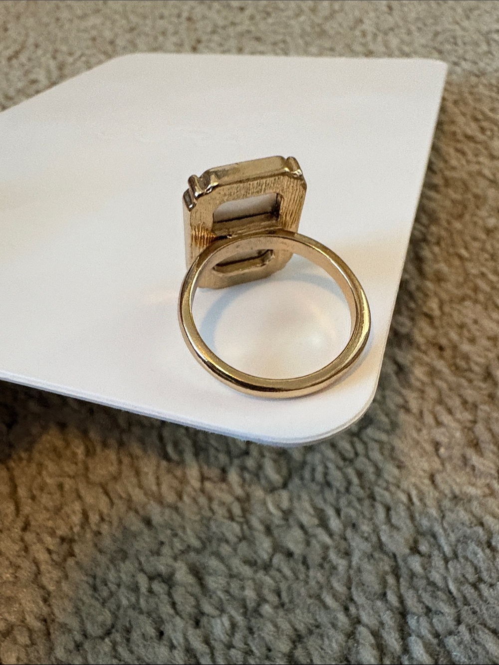 Rectangular Statement Ring - Picture 3 of 3